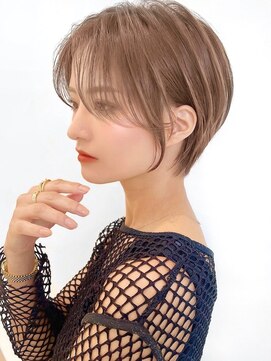 セイドット リー(Say. Ree) Say.くびれショートレイヤーひし形ショートアッシュブラック青山