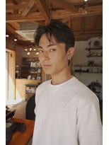 ノラ カマクラ(NORA kamakura)&nbsp;センターパート/ベリーショート/メンズヘア