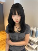 【chiaki】natural black/艶カラー