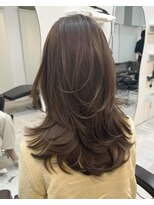 ムード(MOOD,)&nbsp;暗めカラー/グランマッシュ[レイヤーカット/髪質改善/銀座]