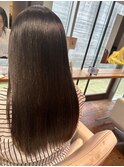 秋の艶ストレート髪質改善