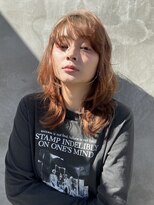 ジーニー 横浜(giinii)&nbsp;レイヤーカットデザインカラーココアベージュ20代30代小顔