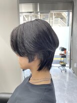 バディ 中野駅前店(BUDDY)&nbsp;イヤリングカラー×グレー【中野美容室/新中野/東中野】