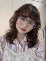 ロンドアンメゾン 原宿(Lond un Maison.)&nbsp;オリーブグレー/韓国風巻き/レイヤーカット/くすみベージュ/原宿