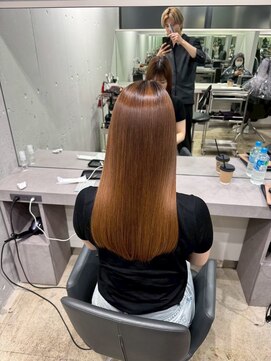 髪質改善/髪質改善カラー[#渋谷駅#縮毛矯正#ストレートパーマ]