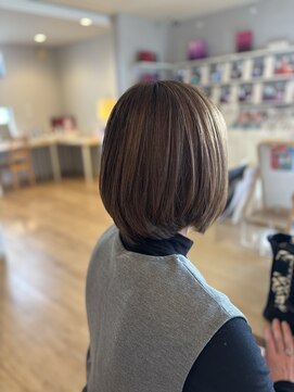 リーク(LEEK) オーガニックカラー(白髪染め) Before→After