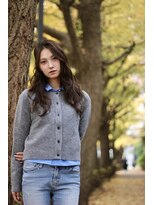 カジノ(CASINO)&nbsp;韓国/ミディアムレイヤー/ウォームブラウン/くびれヘア