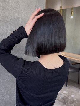 ロンド 表参道店(Lond) ◇暗めカラー/レイヤーカット/ボブ/髪質改善ストレート/表参道