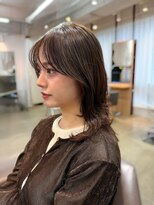 イヴォーク トーキョー(EVOKE TOKYO) ミディアムレイヤー/カーテンバング/顔周り/髪質改善/かき上げ