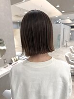 ヴィサージュアクト(VISAGE a.c.t)&nbsp;まとまりと艶感を大切にした、ミニマムなボブスタイル