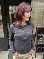 ノエル 池袋店(noel)&nbsp;【noel】hachi×レイヤーカット ブリーチなしダブルカラー