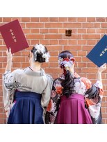 バサラ 横浜駅前店(VASARA) 横浜/袴ヘア/アップスタイル/ポニーテールアレンジ/卒業式ヘア