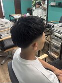 短髪フェード
