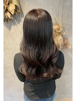 パーミル ヘア クマモト(permille ‰ hair Kumamoto)&nbsp;ブラウン×巻き髪