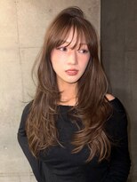 ナループロアボタン(Nalu pu loa BOTAN)&nbsp;バタフライレイヤー/バタフライレイヤーカット/海外風レイヤー