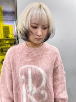 レイム(LAME)&nbsp;前下がりボブ 外ハネボブ 40代レイヤーカット