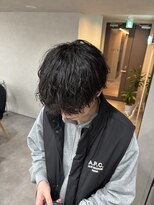 クム 横浜(qumu) RIKITO シャドウパーマ