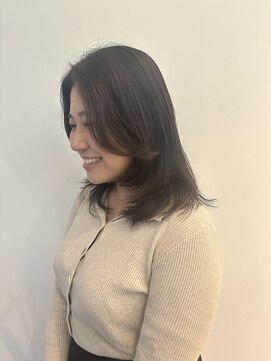 ヘアースタジオ ゼン カロン(Hair studio Zen kalon) ブリーチなし地毛ハイライト/ロング/ハッシュカット20代30代40代
