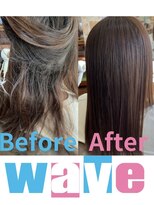 ウェーヴ アズシュガー 浜松佐藤店(wave as sugar)&nbsp;【髪質改善】酸性ストレート×サブリミックで叶う艶髪ストレート