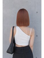 ヘアーサロンクレオ(CREO) オレンジボブ