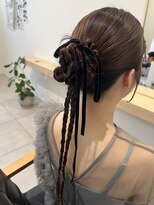 ウヌ(unu) カチモリヘアアレンジ
