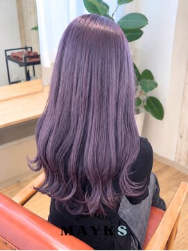 メイクス 町田(MAYKS) ブリーチ一回ラベンダーグレージュ
