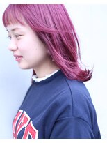 イル(ill)&nbsp;透明感ピンクパープル　可愛いボブ　大須