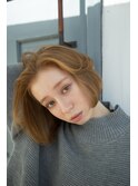 内巻きボブ