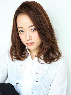 ヘアメイク フレンシア(hair make flencia) ラフさが可愛いウェーブスタイル