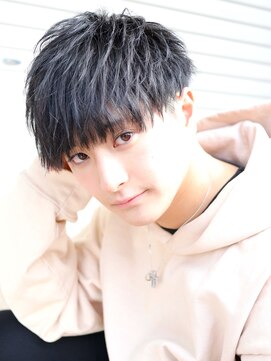 フレイバ 吉祥寺(FLAVA) 前下がりナチュラルマッシュ　ツーブロック