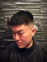 ヒロギンザ 六本木店(HIRO GINZA)&nbsp;クロップスキンフェードスタイル＜六本木＞＜理容室＞