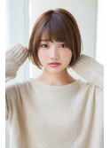 【joemi】ダークアッシュス丸みショートボブ(小倉太郎)