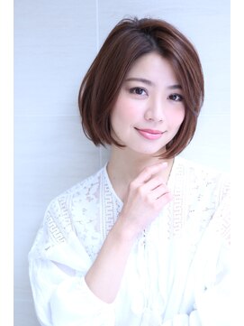オーロ 池田店(ORO) 大人可愛いひし形くびれミディボブ