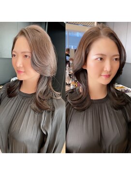 アフロート ギンザ(AFLOAT GINZA) AFLOAT GINZA【仲道 弘泰】かきあげ前髪のくびれロング