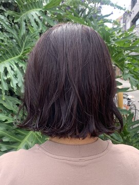 カルナヘアー(carna hair) シークレットハイライト◆つやつや◆大人ボブ◆カジュアルボブ