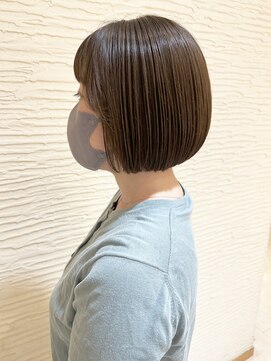 モリオ フロム ロンドン サッポロファクトリー店(morio FROM LONDON) 【morio】札幌ボブ 丸く収まるぱつっとボブ