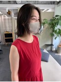 切りっぱなしボブ