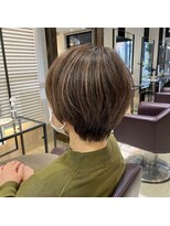 ノーム バイ アウラ(norm. by aura) ミルクティーベージュダブルカラーハイライト白髪ぼかし