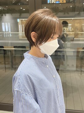 ステアケース 武蔵小杉店(stair:case) 脱白髪染めハイライトカラー武蔵小杉ショート