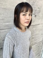 サラビューティーサイト 志免店(SARA Beauty Sight) 30代40代大人可愛いハイライトボブ☆山之内