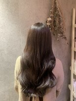 ヘア セフィール 八千代中央店(hair C'feel) 韓国風巻き髪×チャコールグレー