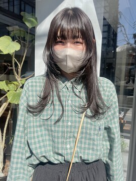 ヘアー アイス ルーチェ(HAIR ICI LUCE) 顔周りレイヤー/林