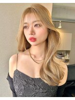 ボタン ハカタ(VOTAN hakata)&nbsp;【博多美容室/小山田】韓国ヘア×ミルクティーベージュ