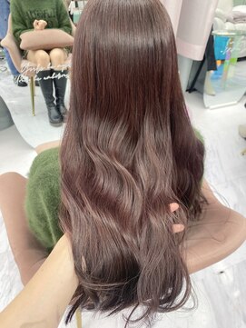 ガーランド(Girland) 【girland】カシスカラー 韓国風/レイヤーカット