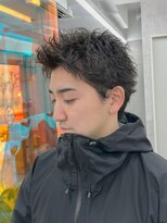 ポート 浦和(PORT)&nbsp;スパイキーショートツイストスパイラルパーマメンズマッシュ