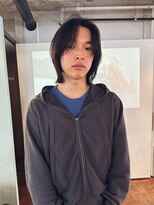 ノラジャーニー(NORA Journey)&nbsp;メンズボブウルフミディアムレイヤーカット