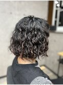 スパイラルパーマ