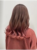 ☆アッシュピンクグラデーション☆