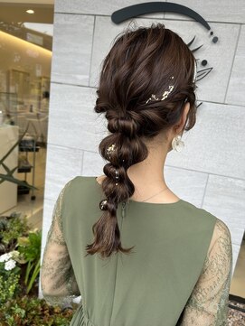 カペリベラ 寝屋川店(Capelli Bella) 編みおろしスタイル
