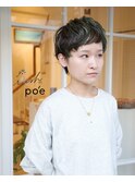 グリーンカラーショート